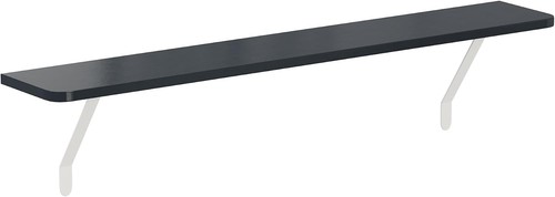 Radiator shelf with foil - with,