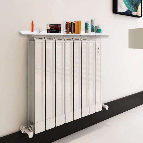White oak radiator shelf - radiator,