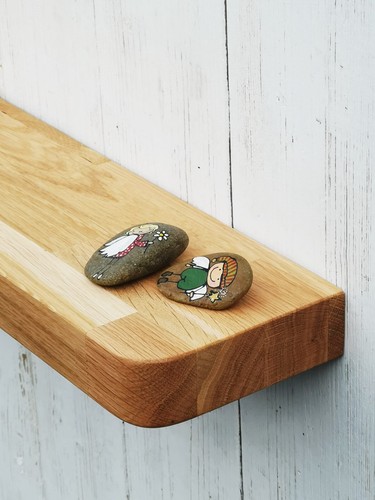 12cm deep solid oak wood - deep,
