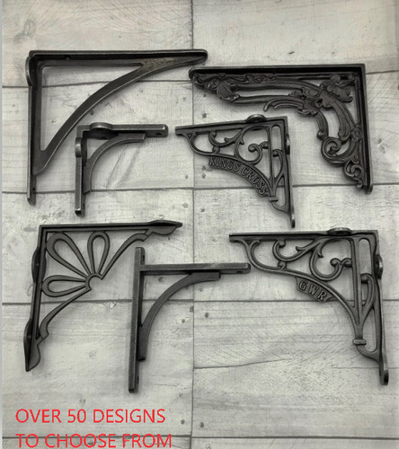 Shelf brackets cast - brackets, iron