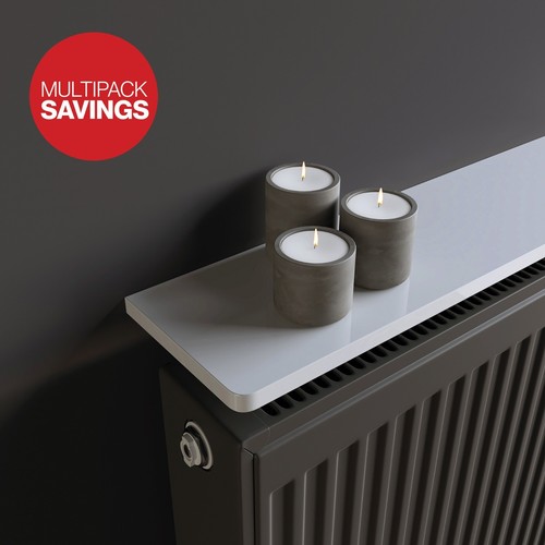 Gloss white radiator - white,