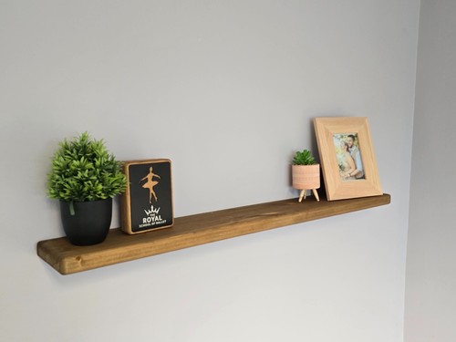 Chunky rustic wooden floating - rustic,