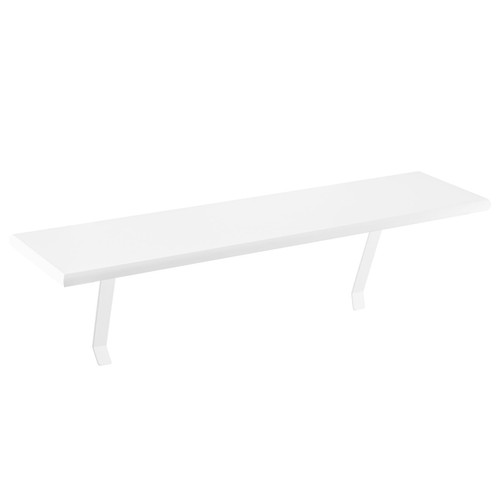White radiator shelf 60cm 24x6 - white,