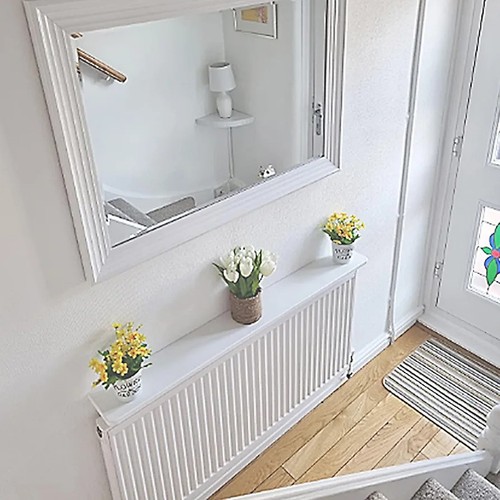 60cm radiator shelf white - shelf, mdf