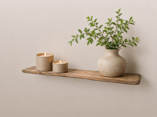 Floating rustic shelves - , chunky