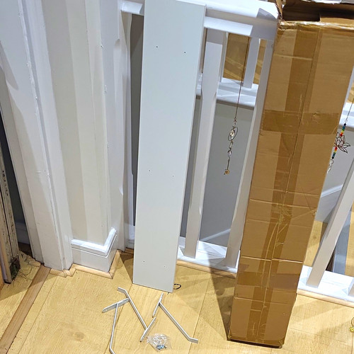 White painted rectangular - white,